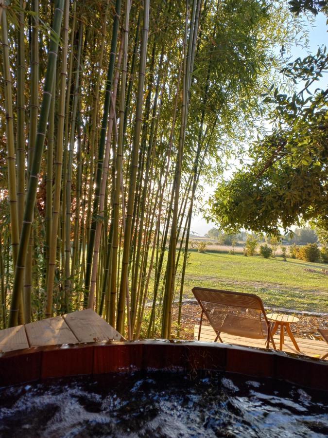 Maisonette Et Spa Bois La Bégude-de-Mazenc 外观 照片