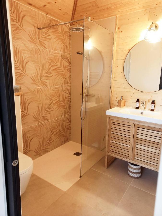 Maisonette Et Spa Bois La Bégude-de-Mazenc 外观 照片