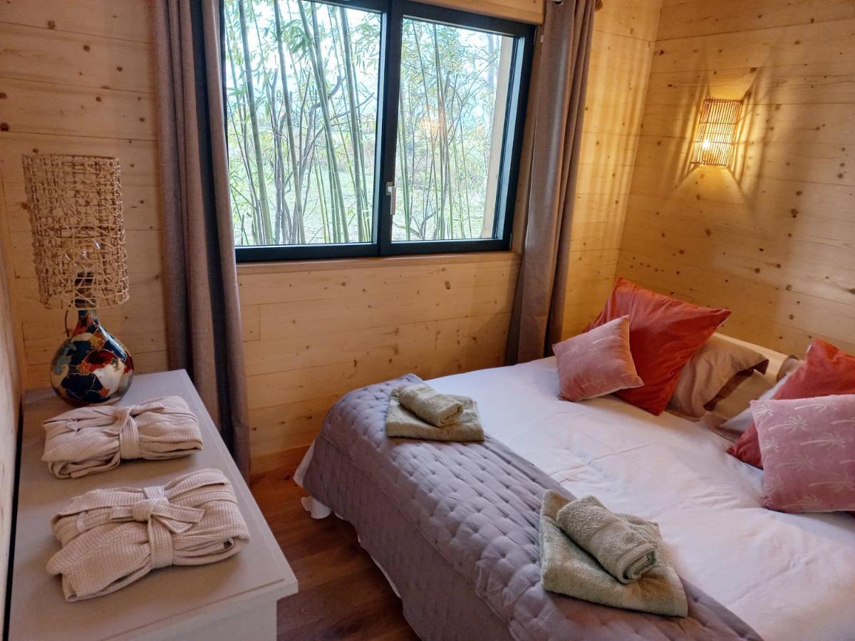 Maisonette Et Spa Bois La Bégude-de-Mazenc 外观 照片